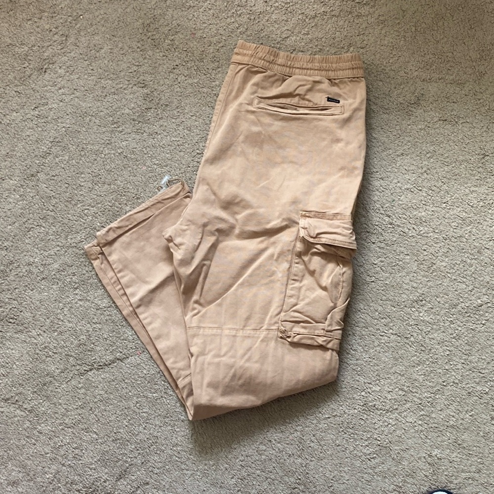 PacSun stretch Khaki slim cargo pants XL